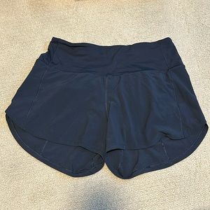 ⭐️Lululemon Speed Up MR Short 4” Lined True Navy size 6